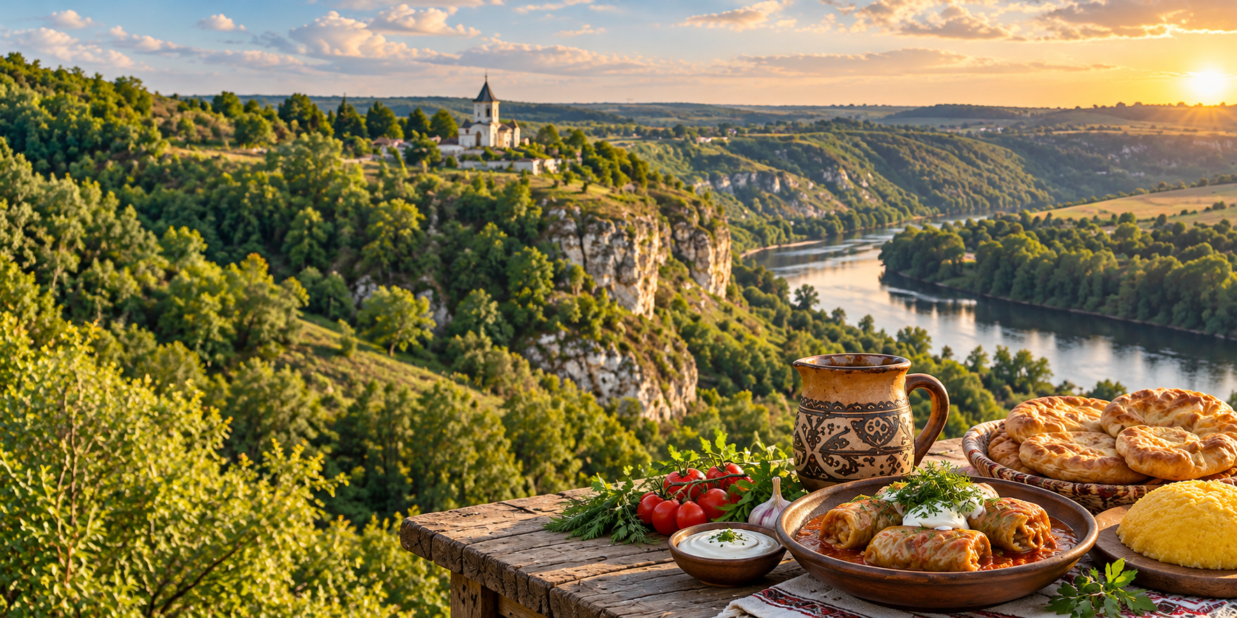 Moldova in farfurie